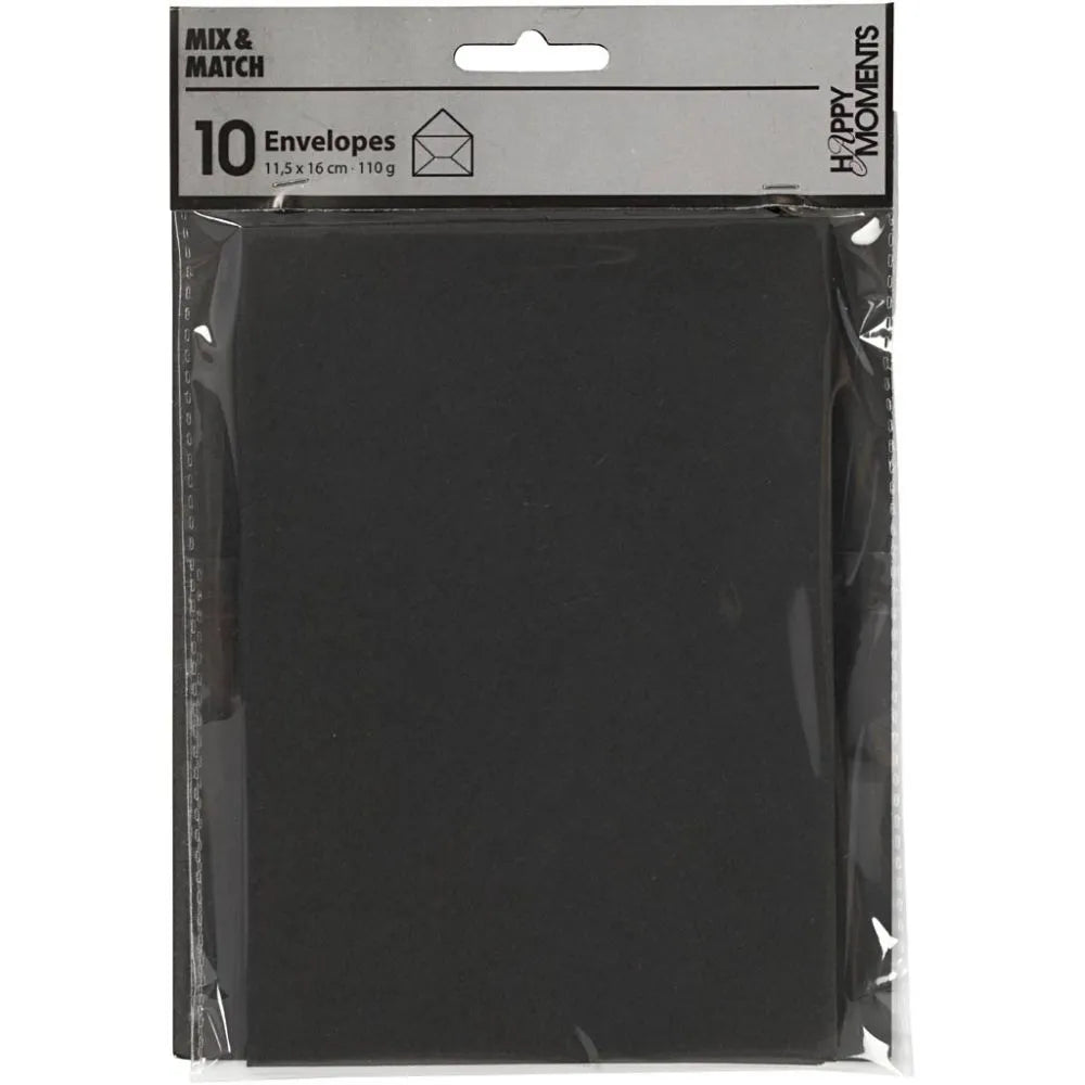 10 x Envelopes hammered Rectangular Various Colours Office Mailing Supply