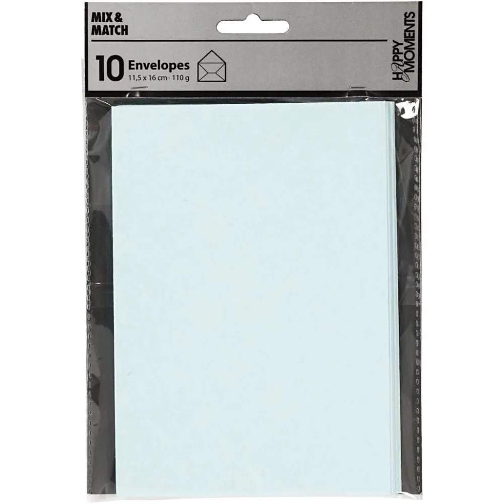 10 x Envelopes hammered Rectangular Various Colours Office Mailing Supply