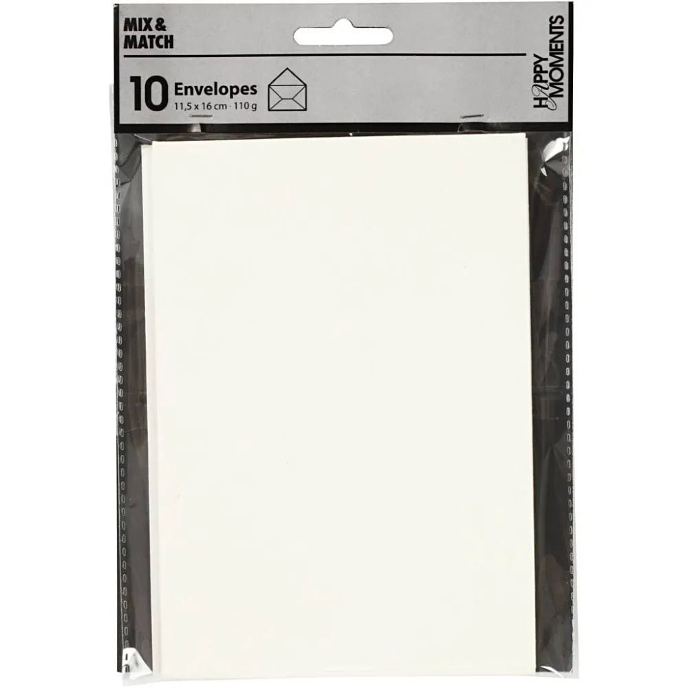 10 x Envelopes hammered Rectangular Various Colours Office Mailing Supply