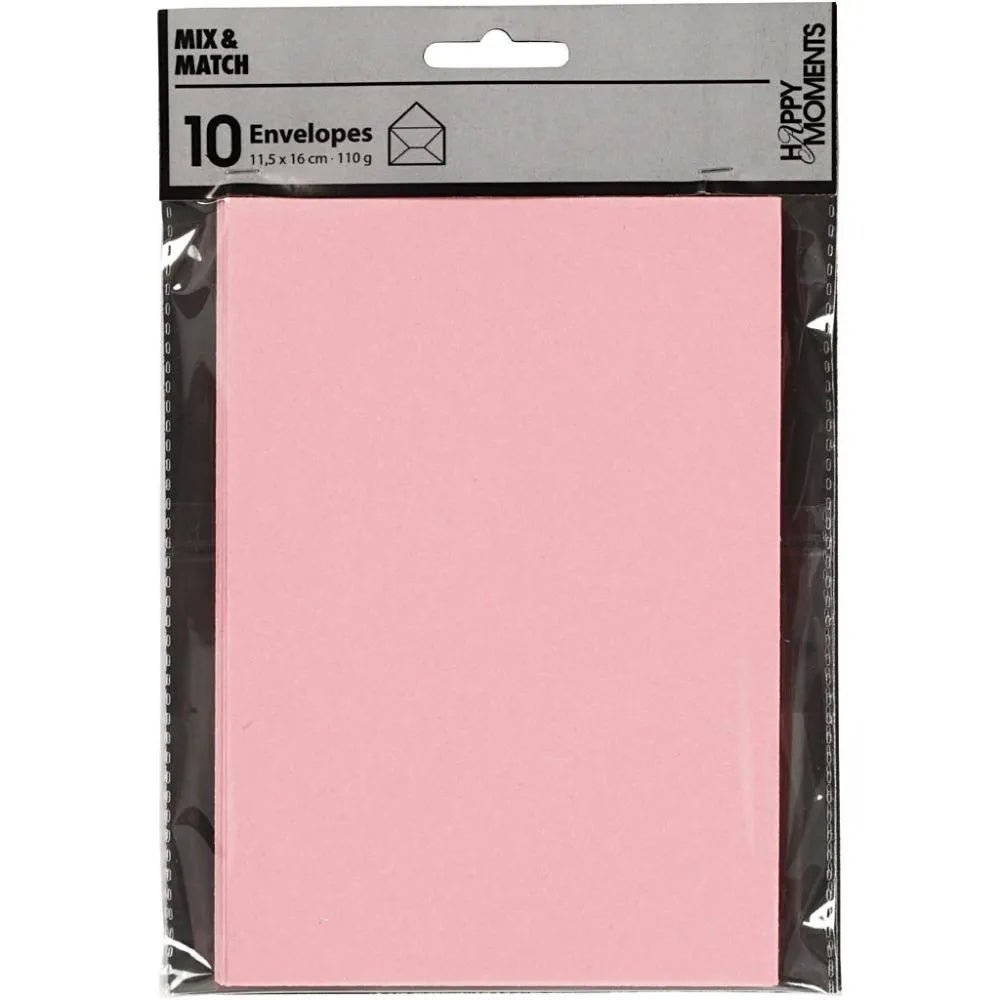 10 x Envelopes hammered Rectangular Various Colours Office Mailing Supply