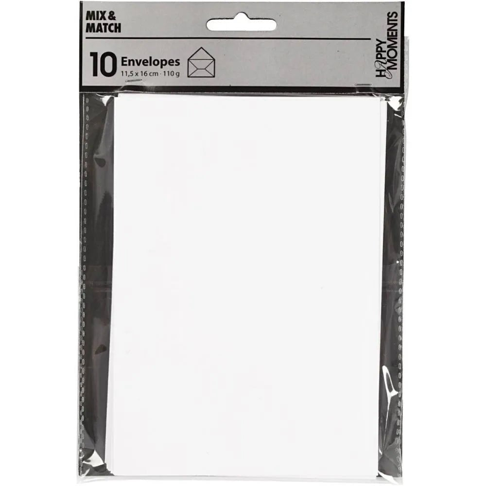 10 x Envelopes hammered Rectangular Various Colours Office Mailing Supply