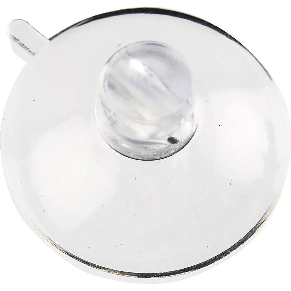100 x Suction Cup Soft Plastic Hanging Craft Supplies Shelves Storage Boxes