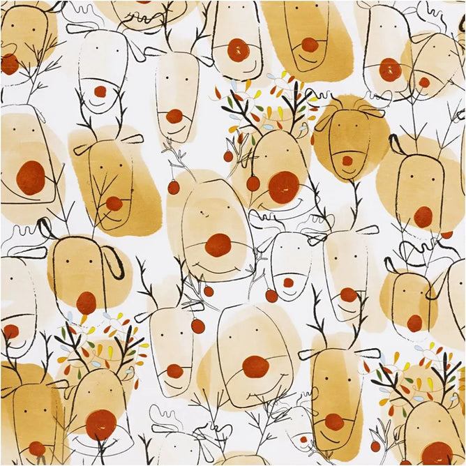 5M Reindeer Gift Wraps High-Quality Wrapping Paper Motifs