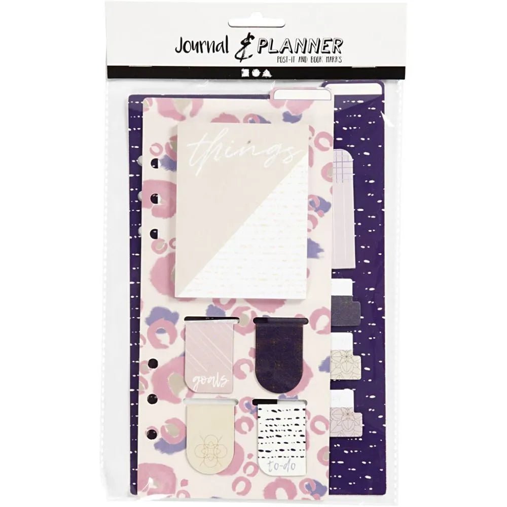 2 Sheet Post-It Assortment and Bookmarks Magnetic