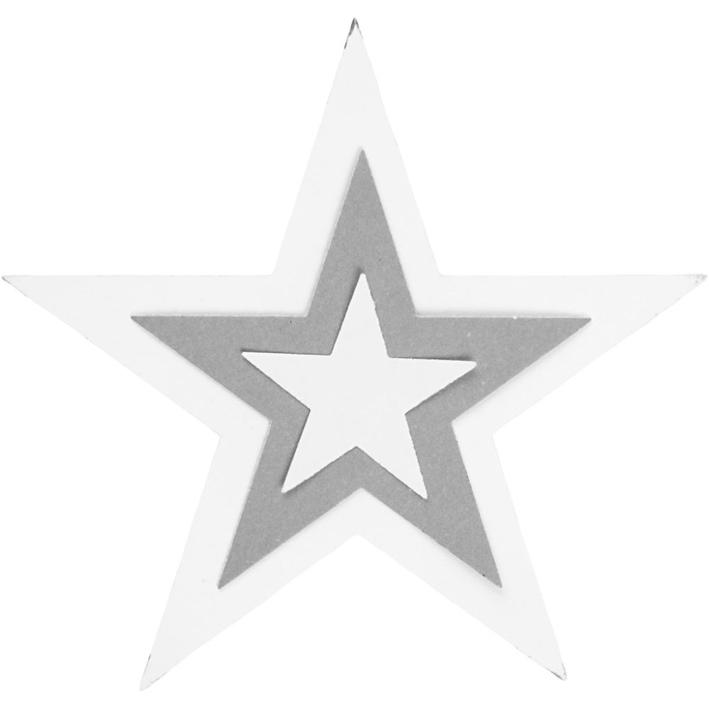 3 - Piece Nested Star Craft Punch Set - 25/49/75mm Paper Punches for Scrapbooking - Home - Crafts