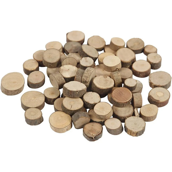 Wood Mix 10-15mm 25g Christmas Crafts Holiday Decorations