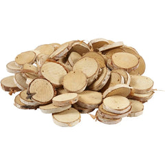 Wood Mix 35-45mm 4-7mm 500g Christmas Crafts Holiday Decorations