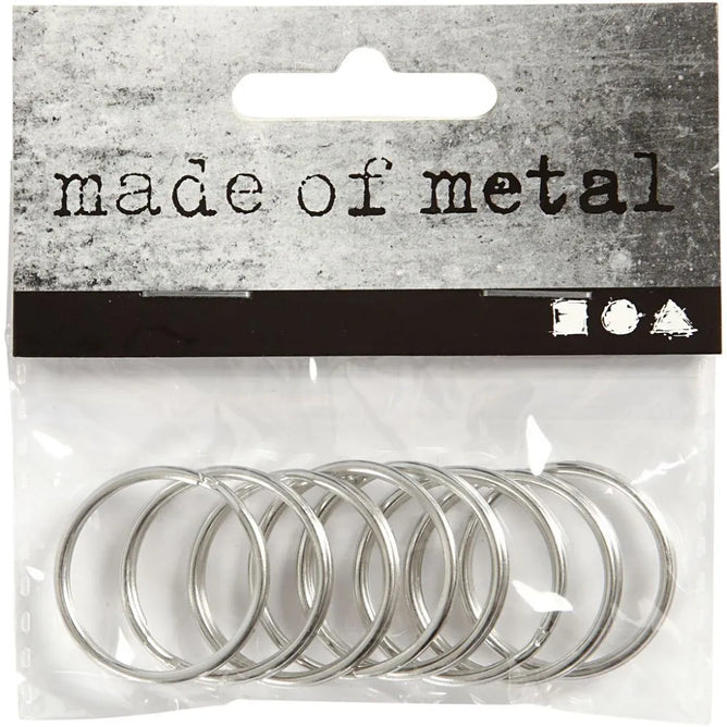 Metal Split Rings For Key Chains Christmas Hanging Decoration