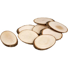 12pc Wood Mix 8 mm Christmas Crafts Holiday Decorations