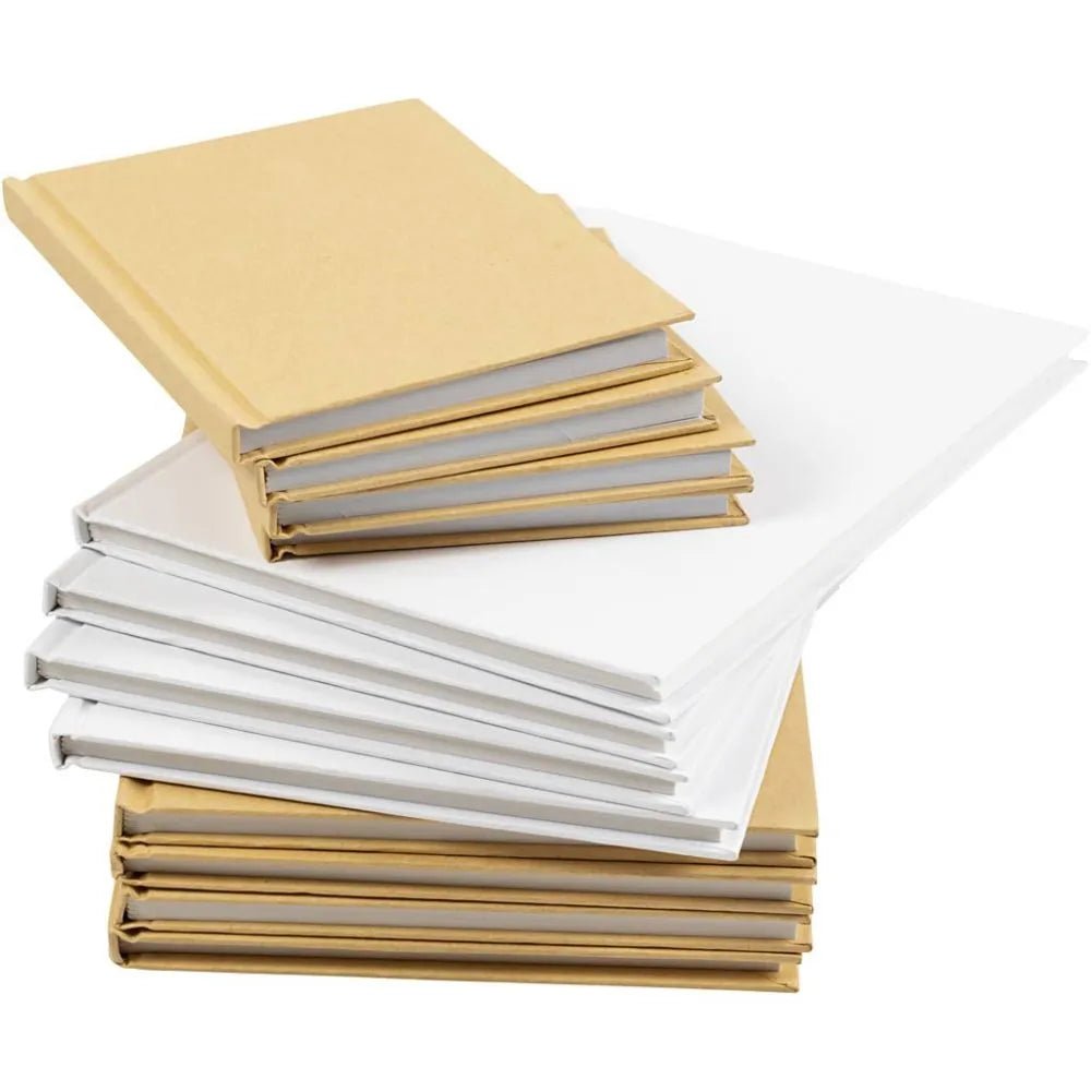 72 x Assorted A5 A6 Sketchbooks Portrait Blank Notebooks Writing Drawing