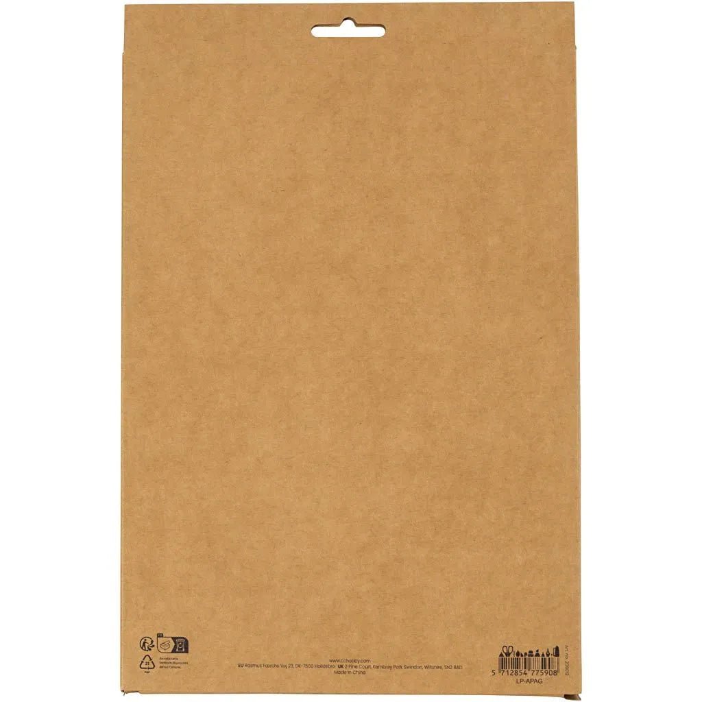 8 x Premium Crepe Paper Sheets for Crafting – Natural Colours , 180% Stretch, Perfect for Paper Flowers & Paper Crafts