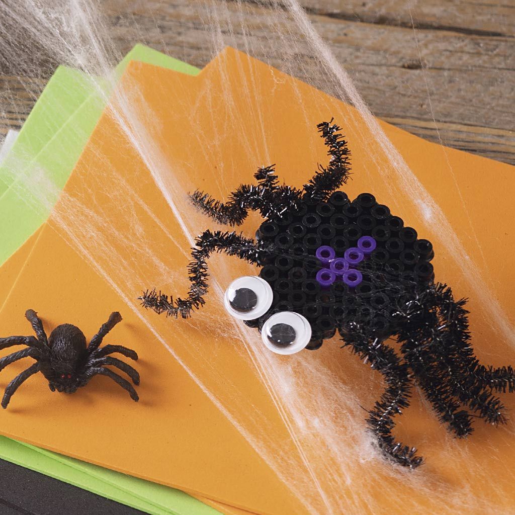 All - in - One Halloween Decorations Craft Kit for Kids - Create Spooky Ghosts, Spiders & Pumpkins with 15+ Materials - Home - Crafts