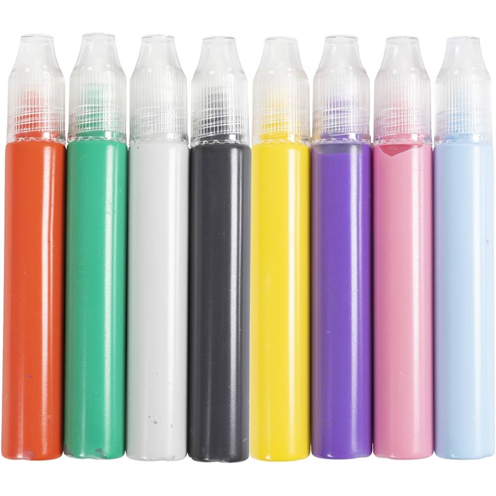 Candle Decorating Pens - Liquid Wax Markers for Drawing & Writing on Finished Candles - Home - Crafts