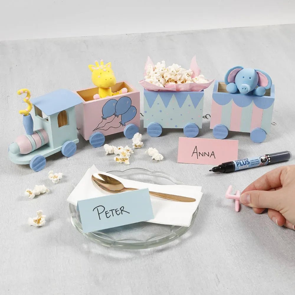 Carriage For Train Light Wood 9.5x21.5x6.5cm Decor Birthday Advent Christmas Gift