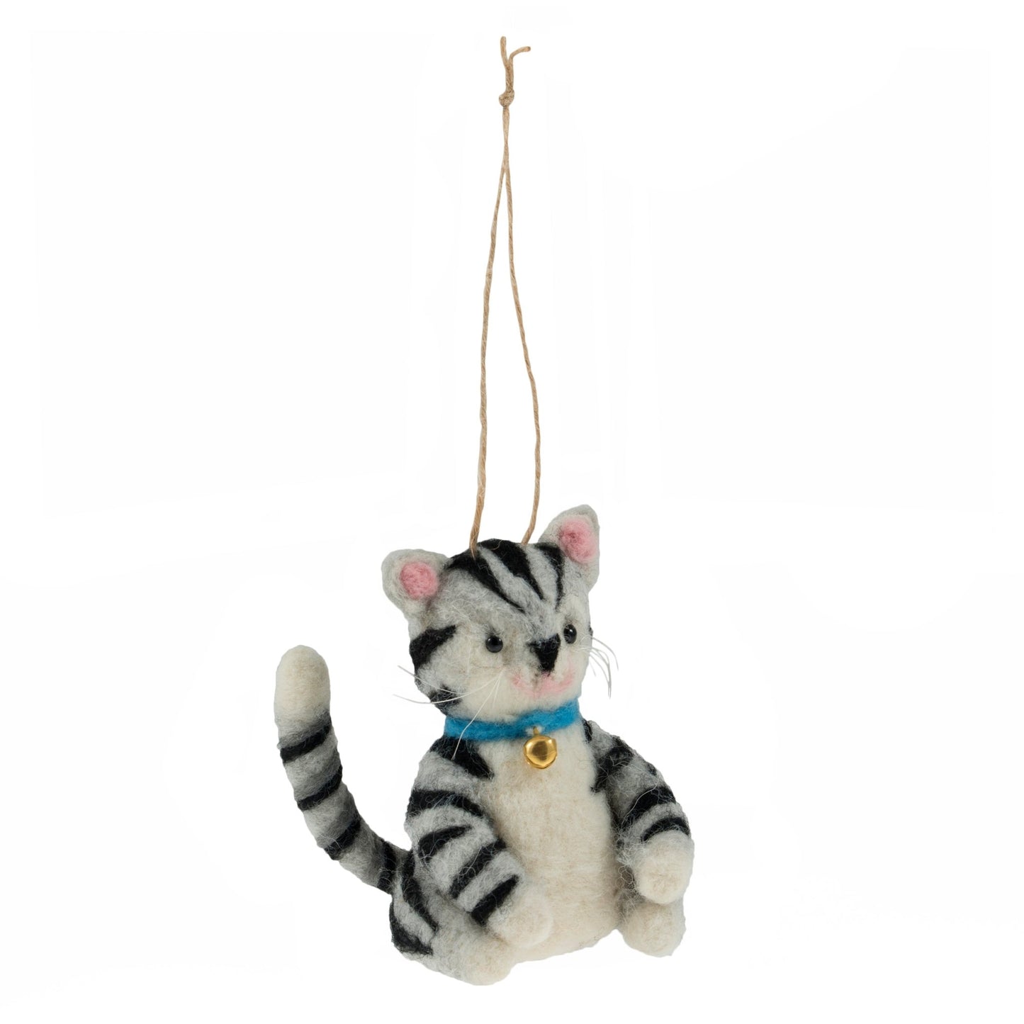 Cat Needle Felting Crafting Kit Cute Decorations Toys Beginner Friendly