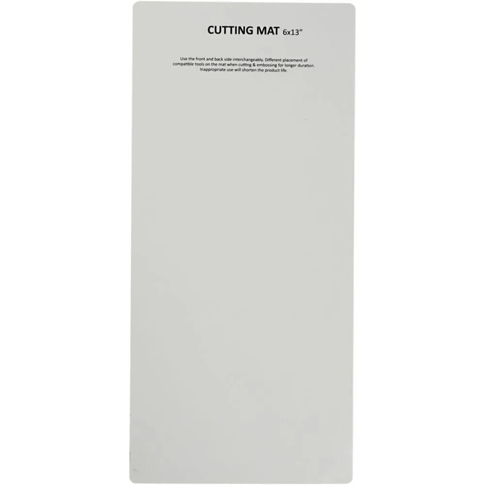 Cutting Mat 15cm x 33cm Hard Plastic Die Cut Embossing Machine Accessories Craft