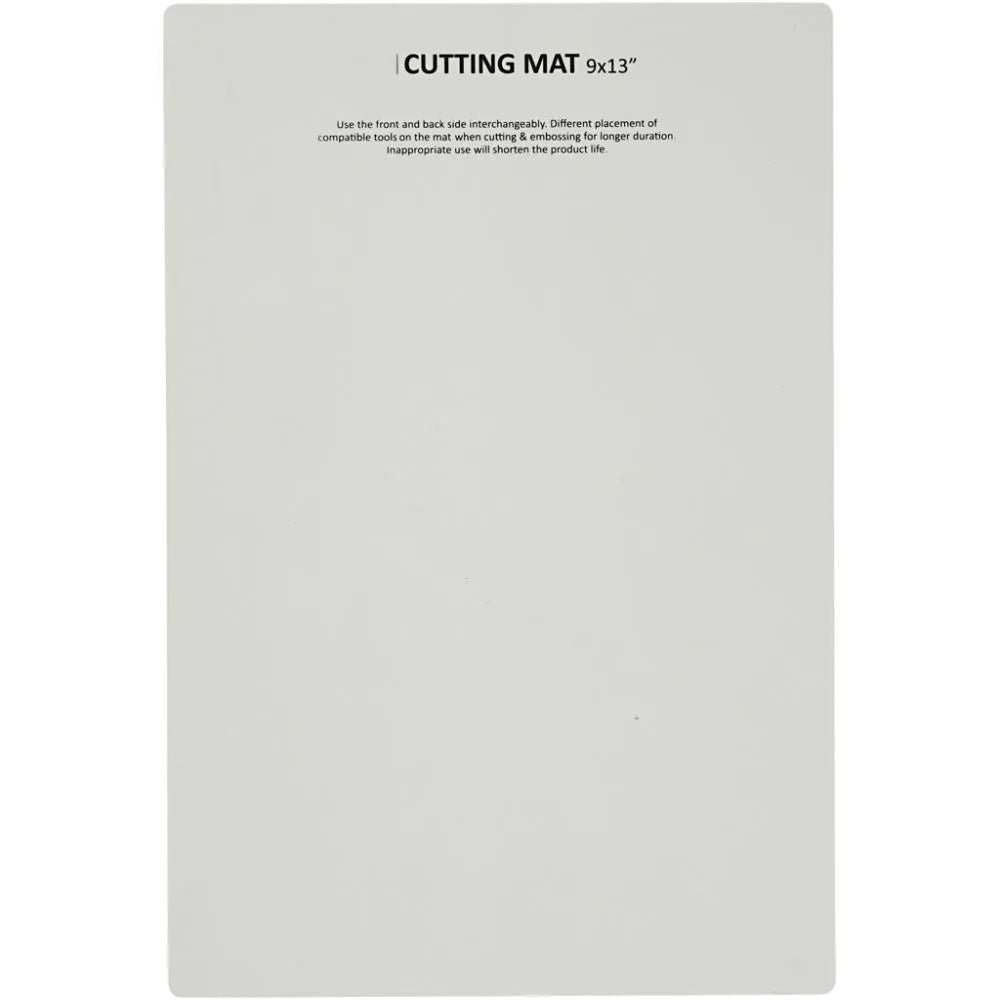Cutting Mat 22cm x 23cm Hard Plastic Die Cut Embossing Machine Accessories Craft