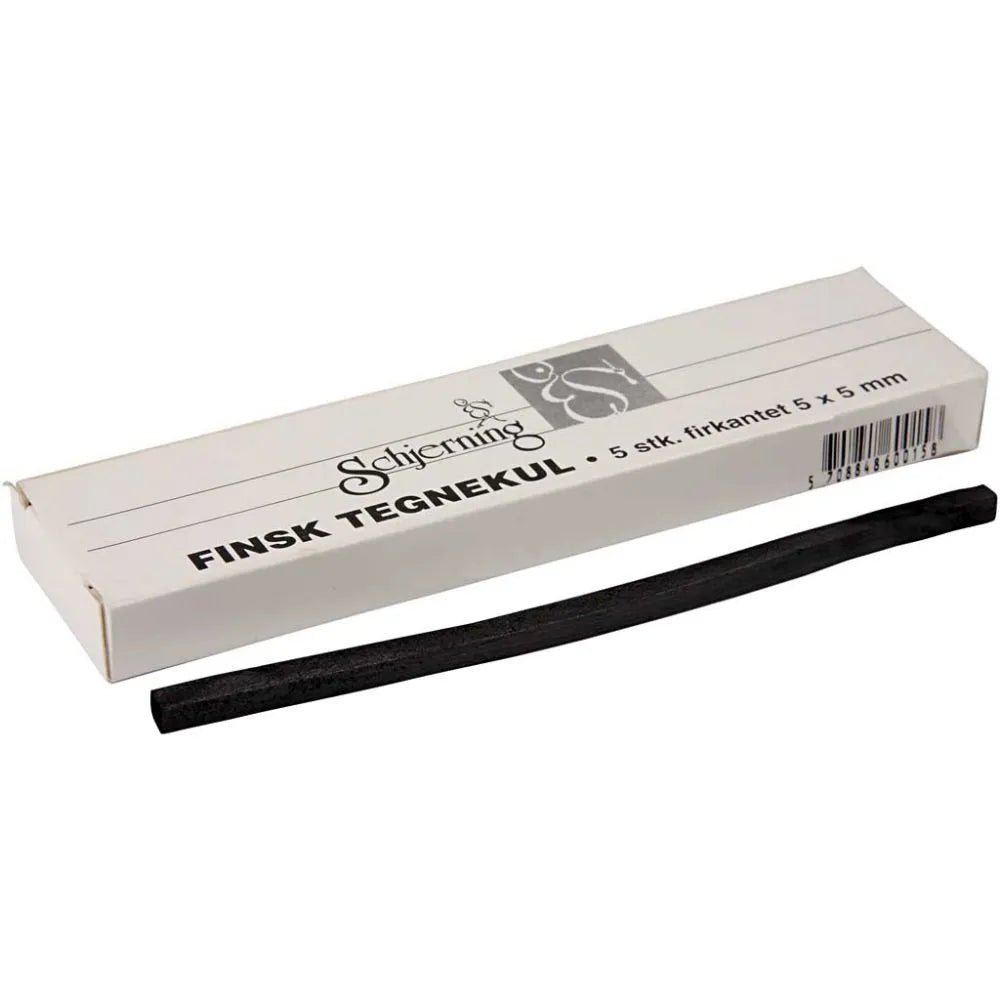 Drawing Pencils 5 Charcoal Sticks 5x5 mm L:15cm Sketching Stationary