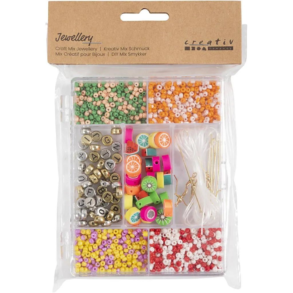 Fruity Colour Beads & Accessories – Make Personalized Bracelets, Necklaces & Earrings