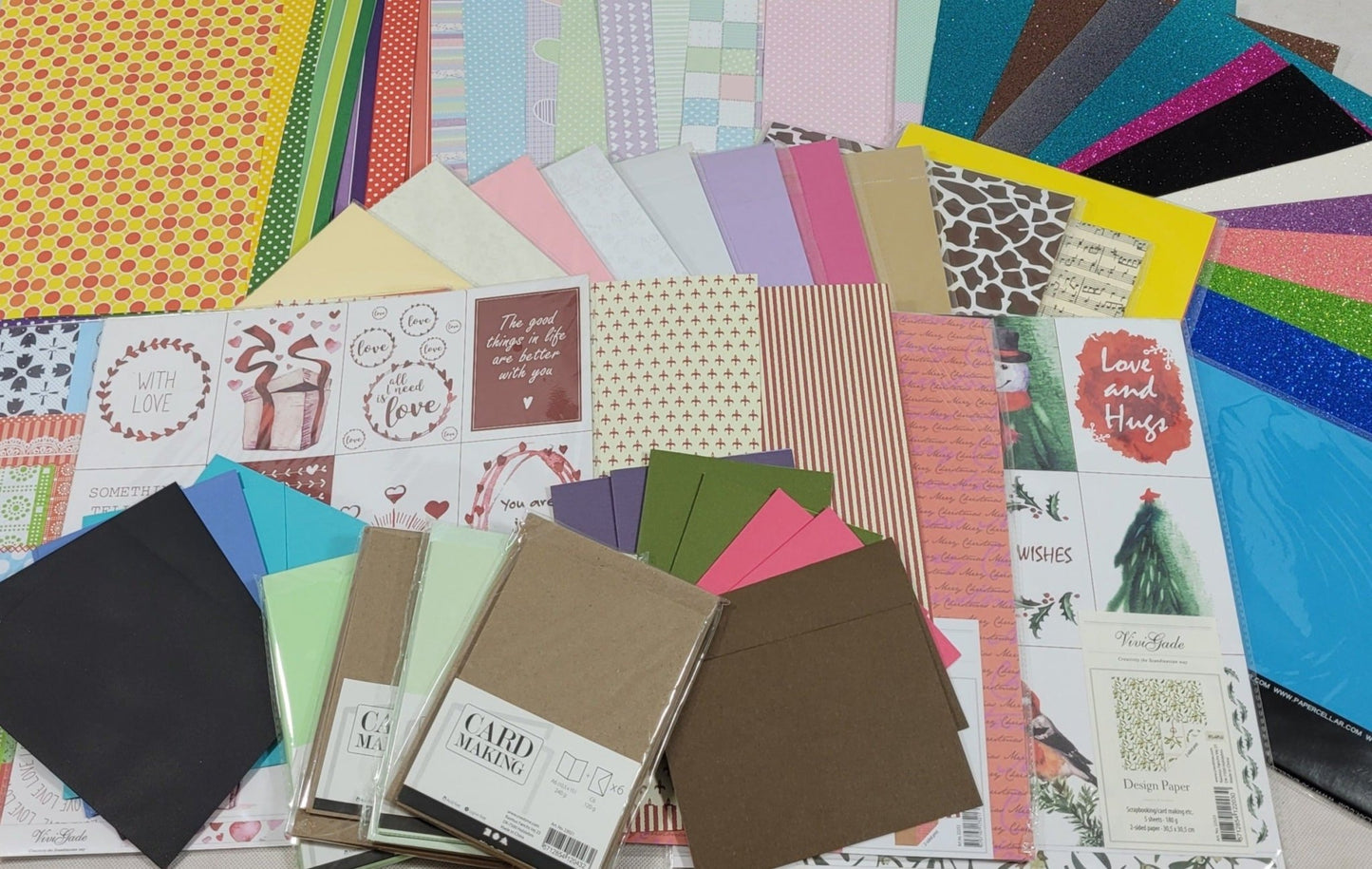 HALF Price 50 Items Paper & Card Surprise Bundle! Worth Over £50