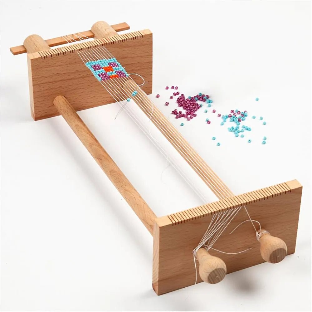 Indian Beading Loom Wooden Friendship Bracelet Watch Strap Full Instruction Easy