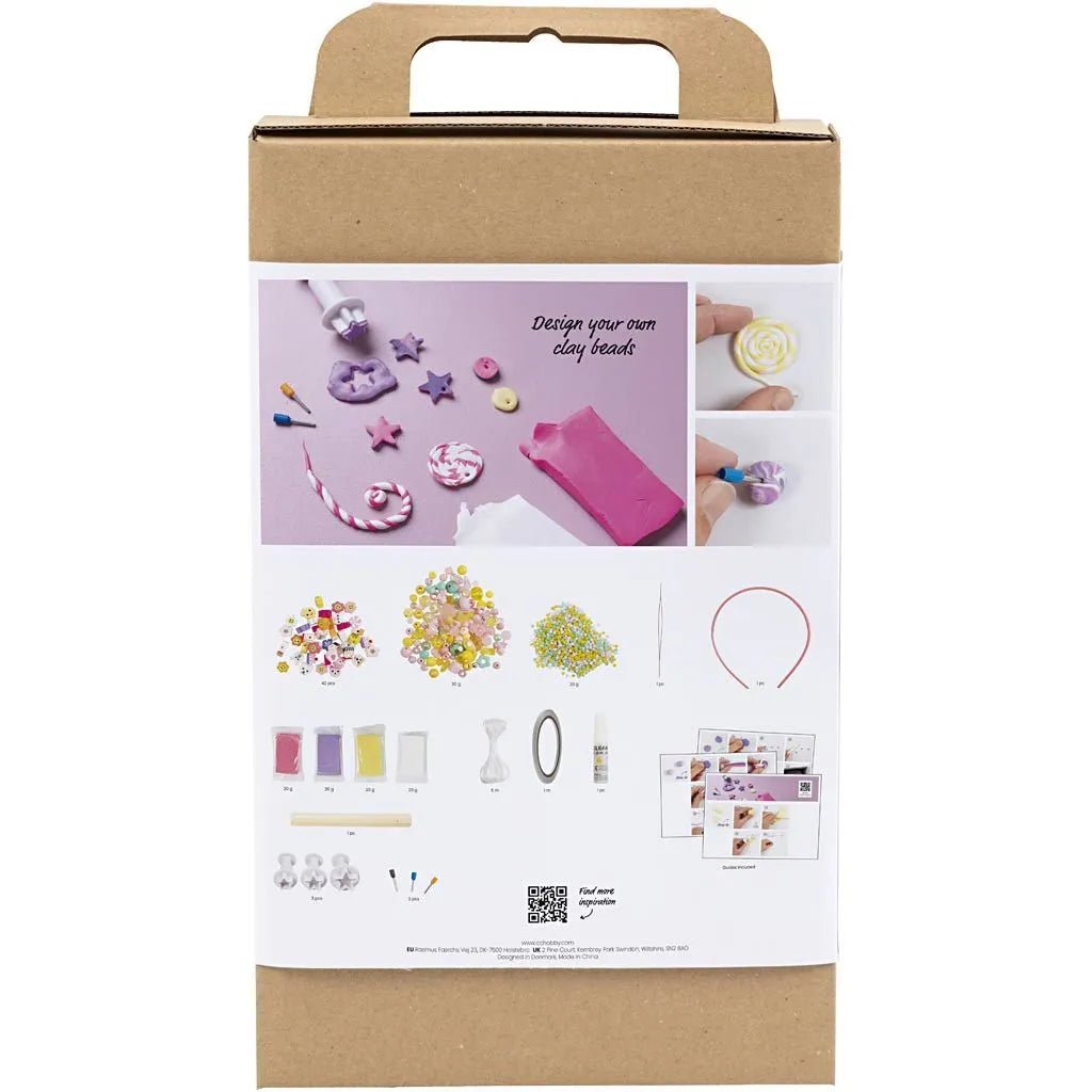 Kid's Jewellery Craft Kit Necklaces Bracelets Headband Assorted Colours - All Materials IncludedCraft supplies