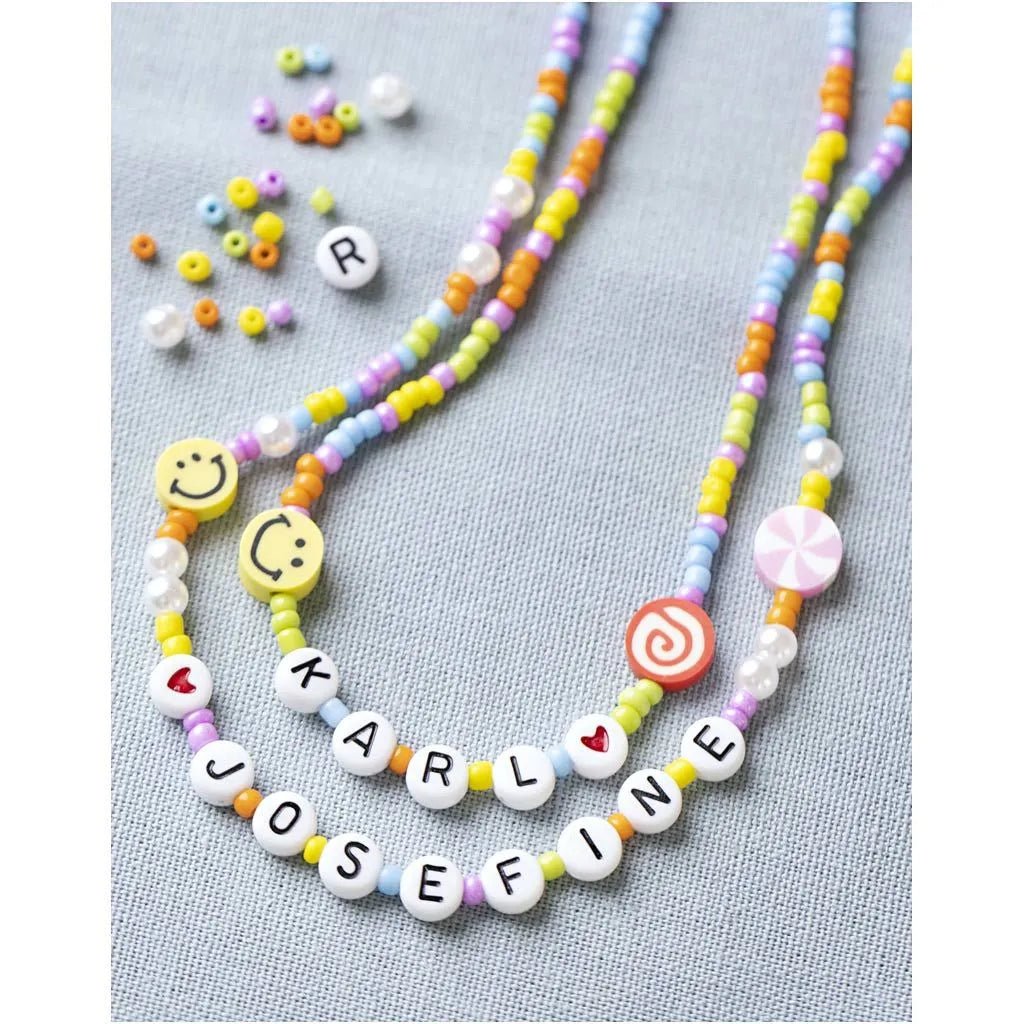 Kid's Necklaces Mini Craft Kit Jewellery - All Materials & Instructions Included