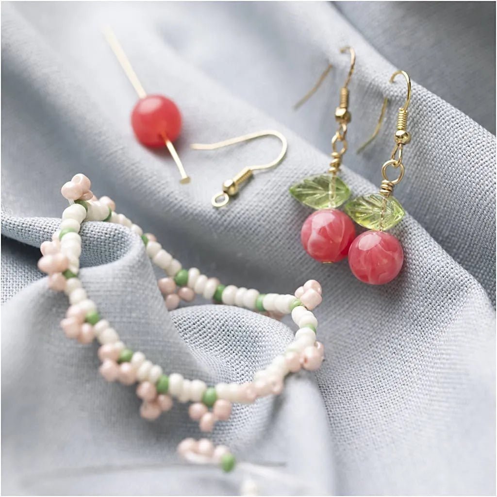 Kid's Starter Craft Kit Jewellery Making - All Materials & Instructions Included