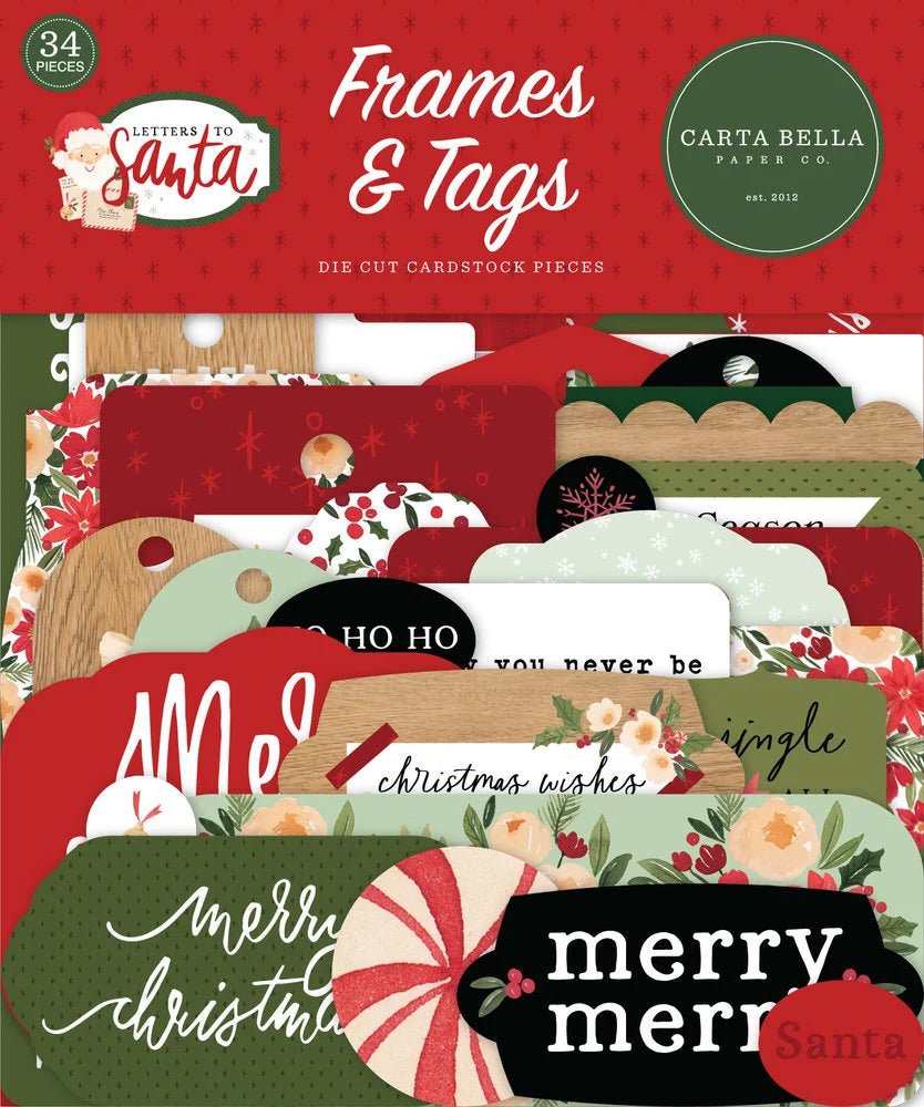 Letters To Santa Mega Bundle Home Decorations Scrapbooking Card Making Halloween