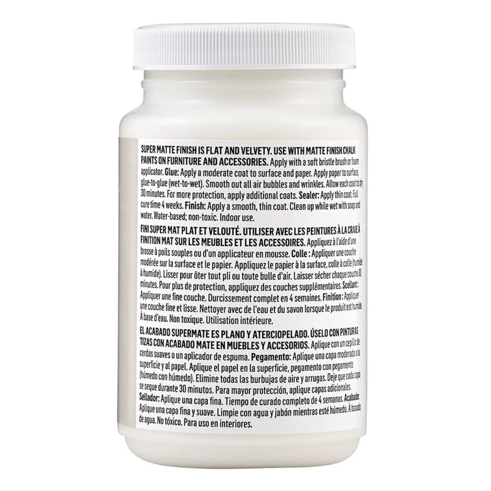 Mod Podge Super Matte Glue Sealer Finish Quick Drying Clear - 8 fl oz