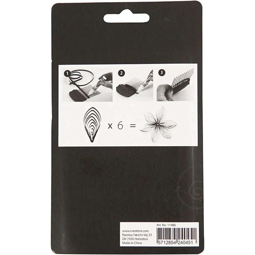 Practical Quilling Comb Easy & Precise 10.5cm