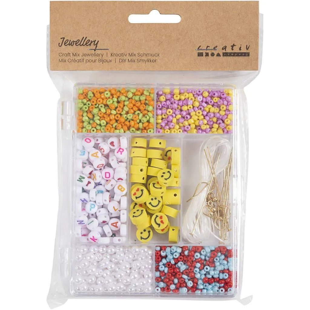 Rainbow Colour Beads & Accessories – Make Personalized Bracelets, Necklaces & Earrings