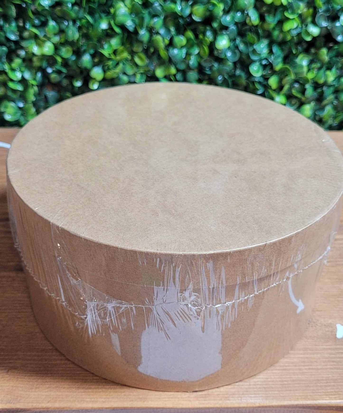 Set Of 2 Boxes Durable Cardboard Paint Personalise 18 cm And 13.4 cm - Home - Crafts