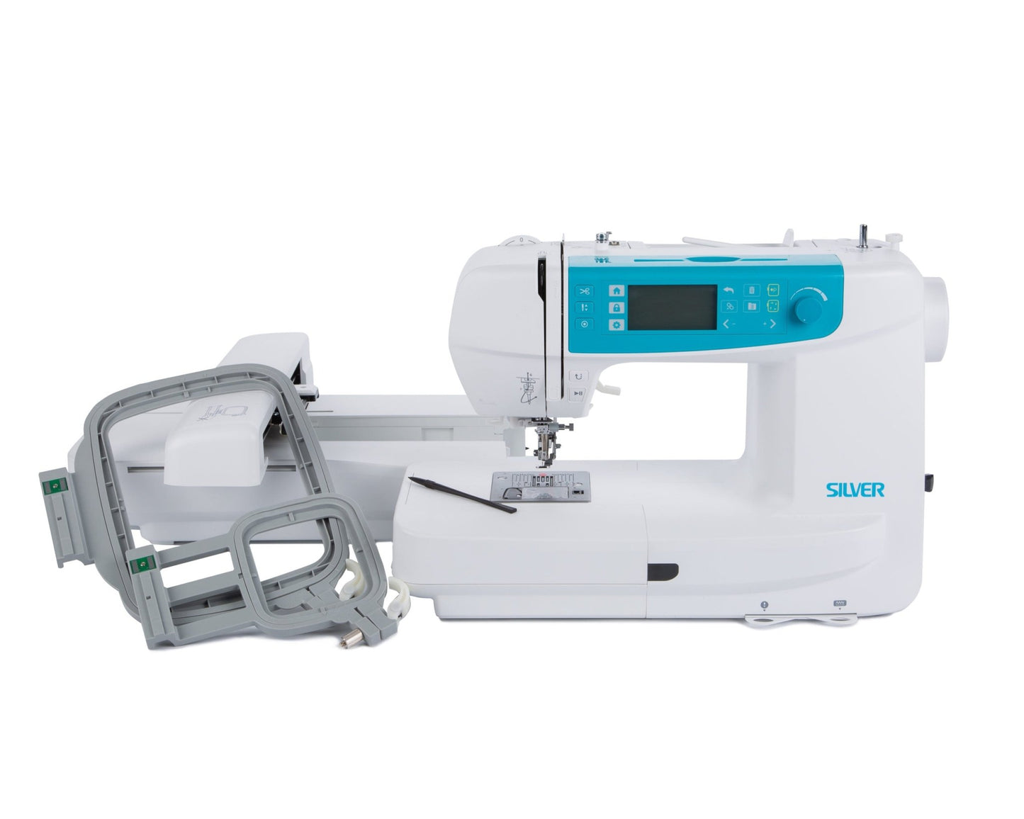 Silver Viscount A-GRADE Computerized Embroidery Machine Touch Screen Auto Thread Cutter