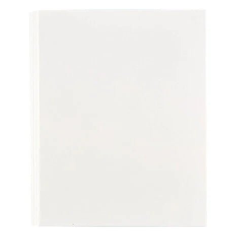 Spellbinders BetterPress Cotton Card Panels 8-1/2 x 11" Sheets Bisque