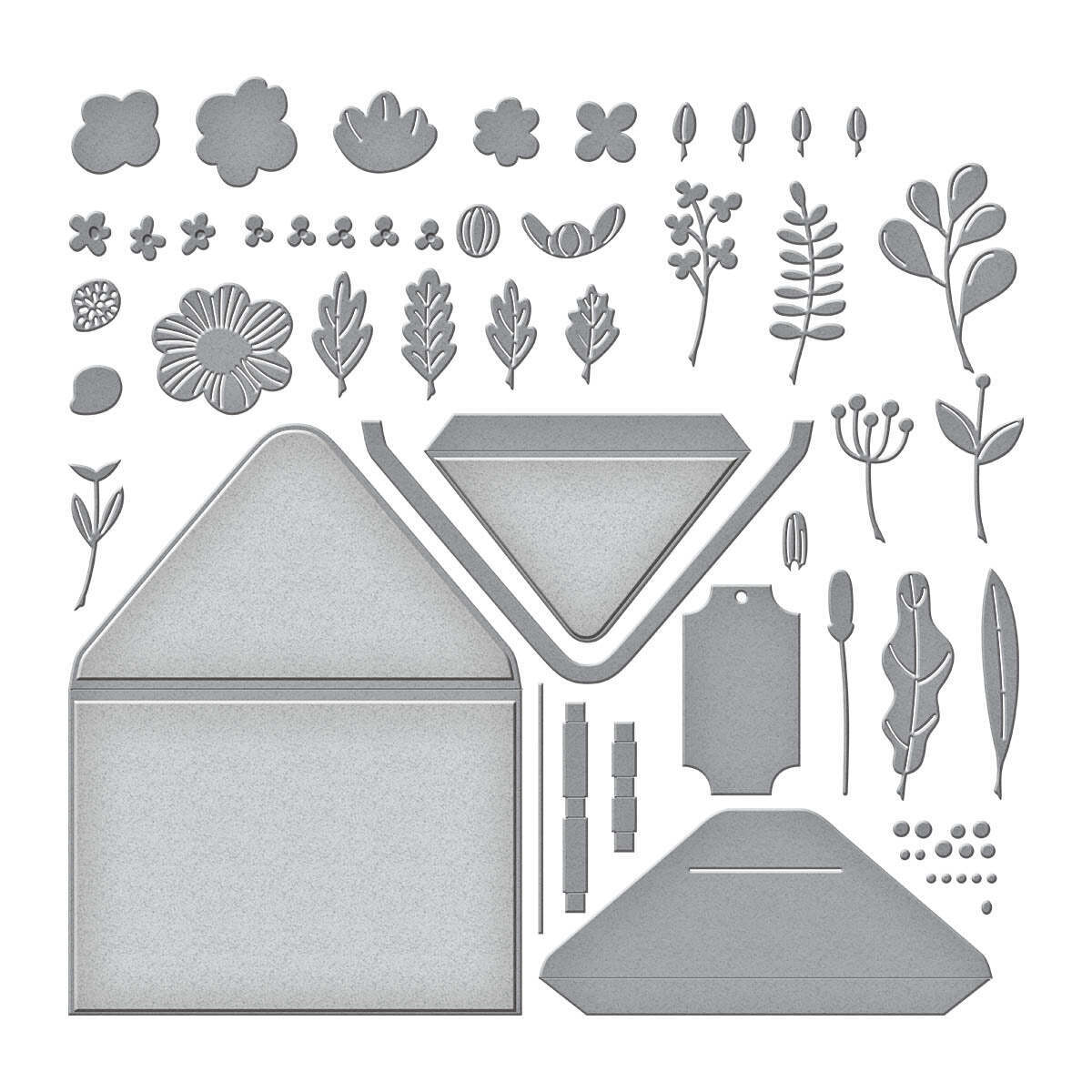 Spellbinders Envelope of Wonder Collection Etched Dies