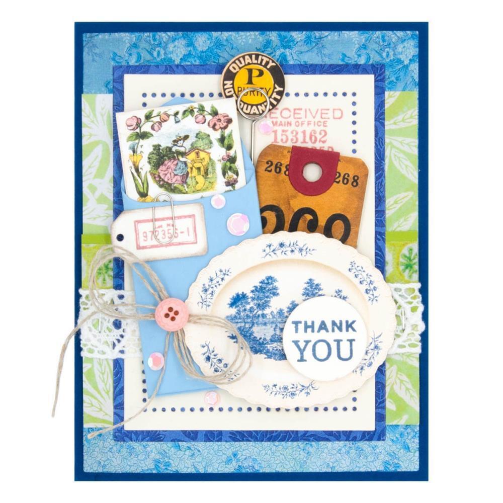 Spellbinders Etched Dies Mini Envelopes 1 - 13 Ortiz x Thin Metal Dies
