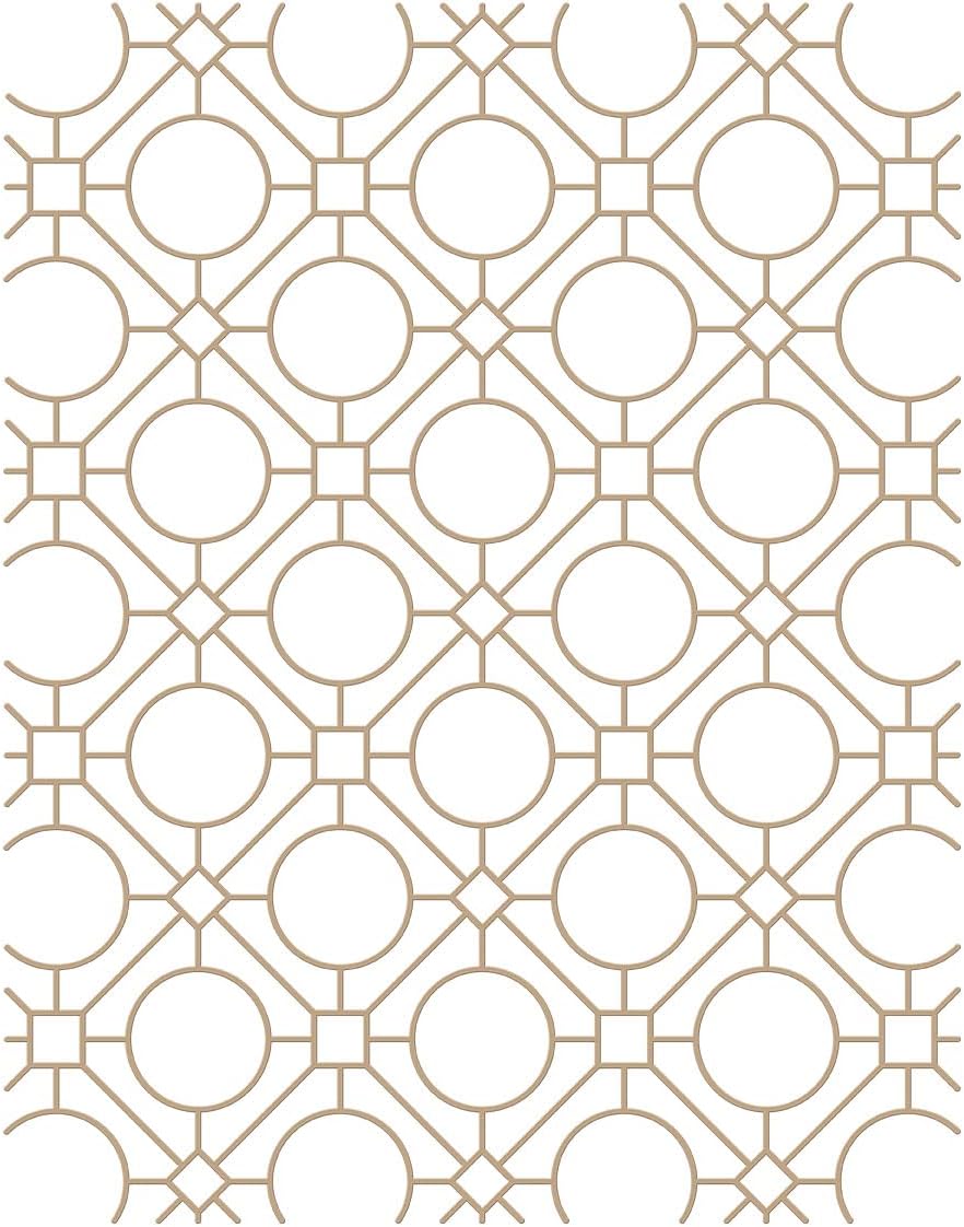 Spellbinders Geometric Optical Background Glimmer Hot Foil Plate