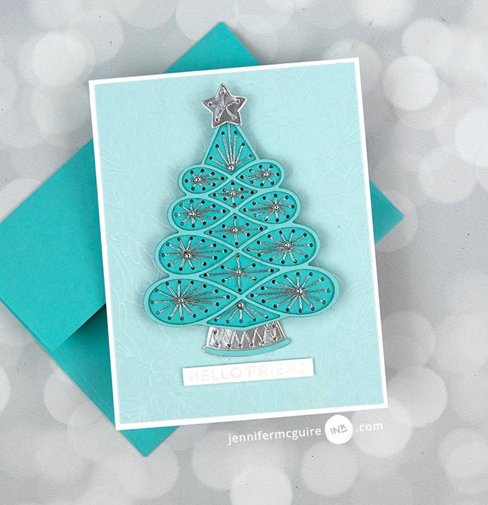 Spellbinders Glimmer Holly Background Bundle Stunning Holly Berry Background