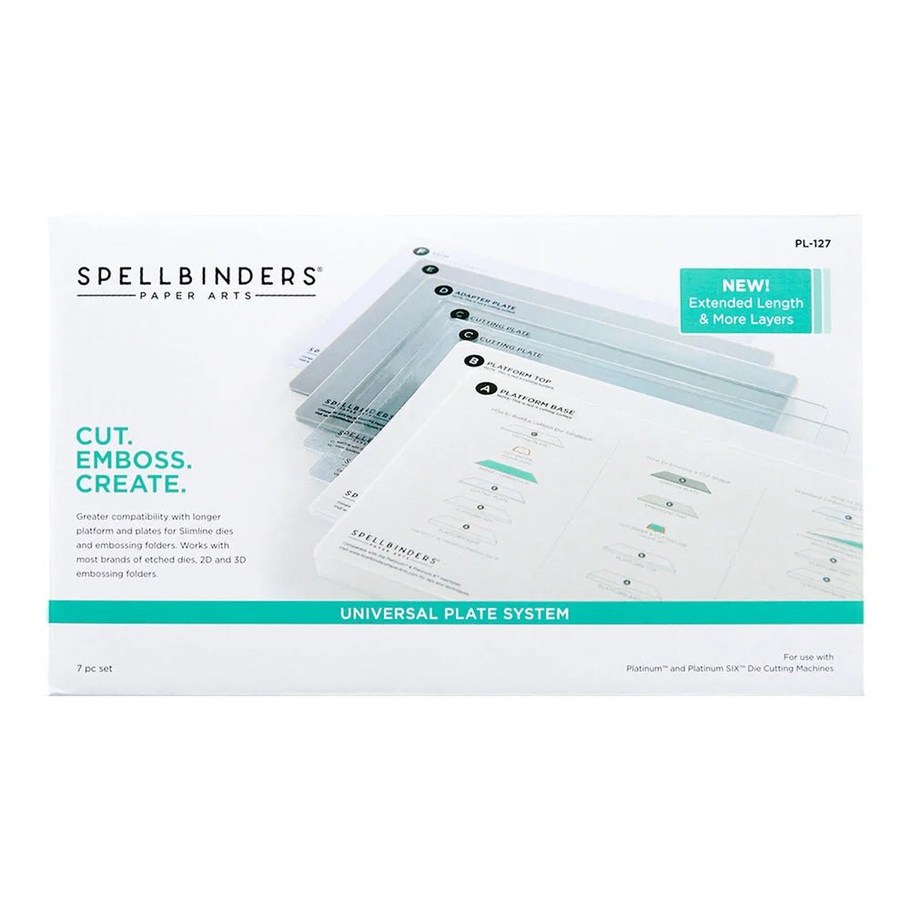 Spellbinders Universal Plate System (p6 Accessory Bundle - All Items) Universal Plate System
