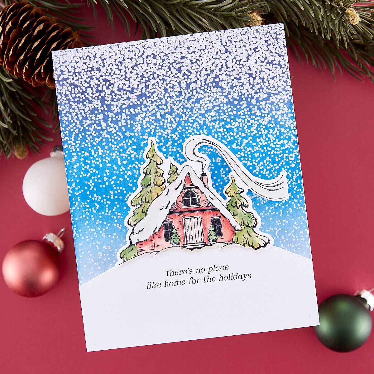 Spellbinders Winter Wonderland Stamp & Die Bundle by Simon Hurley