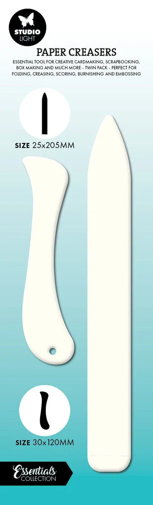 Paper Creaser Tool | Straight + Curved Edge | Studio Light Essentials