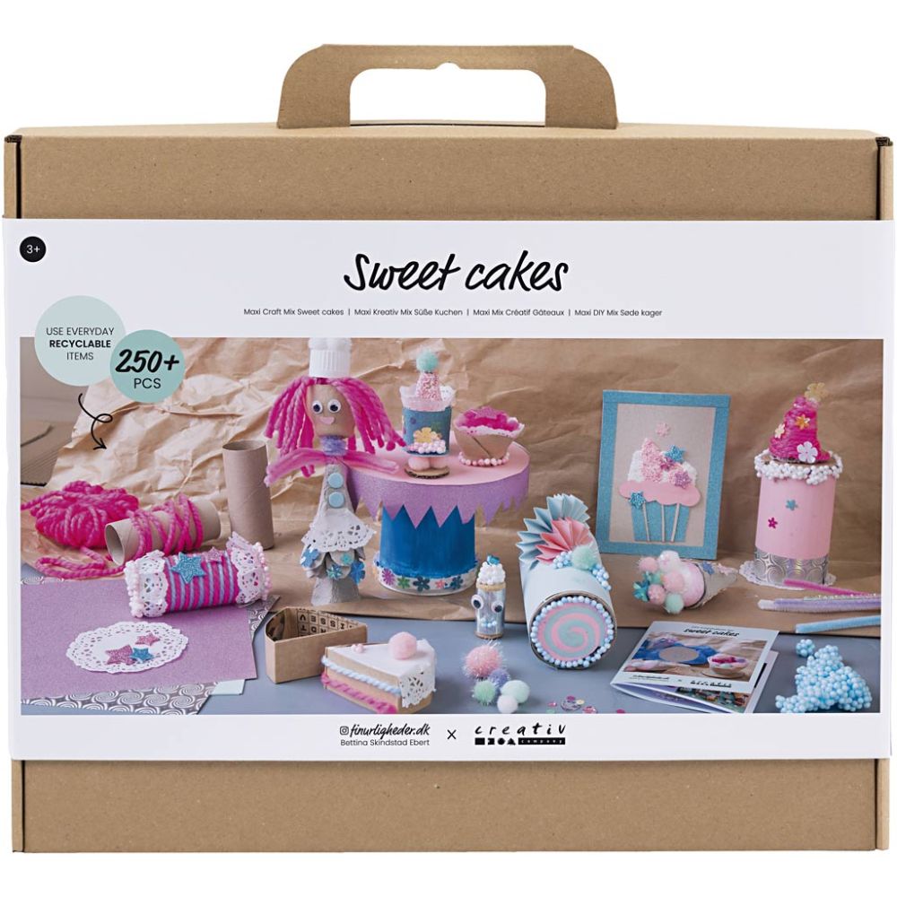 Sweet Cakes & Sweets Craft Mix - Bulk Creative Materials for Recycled Model Makin - Home - Crafts