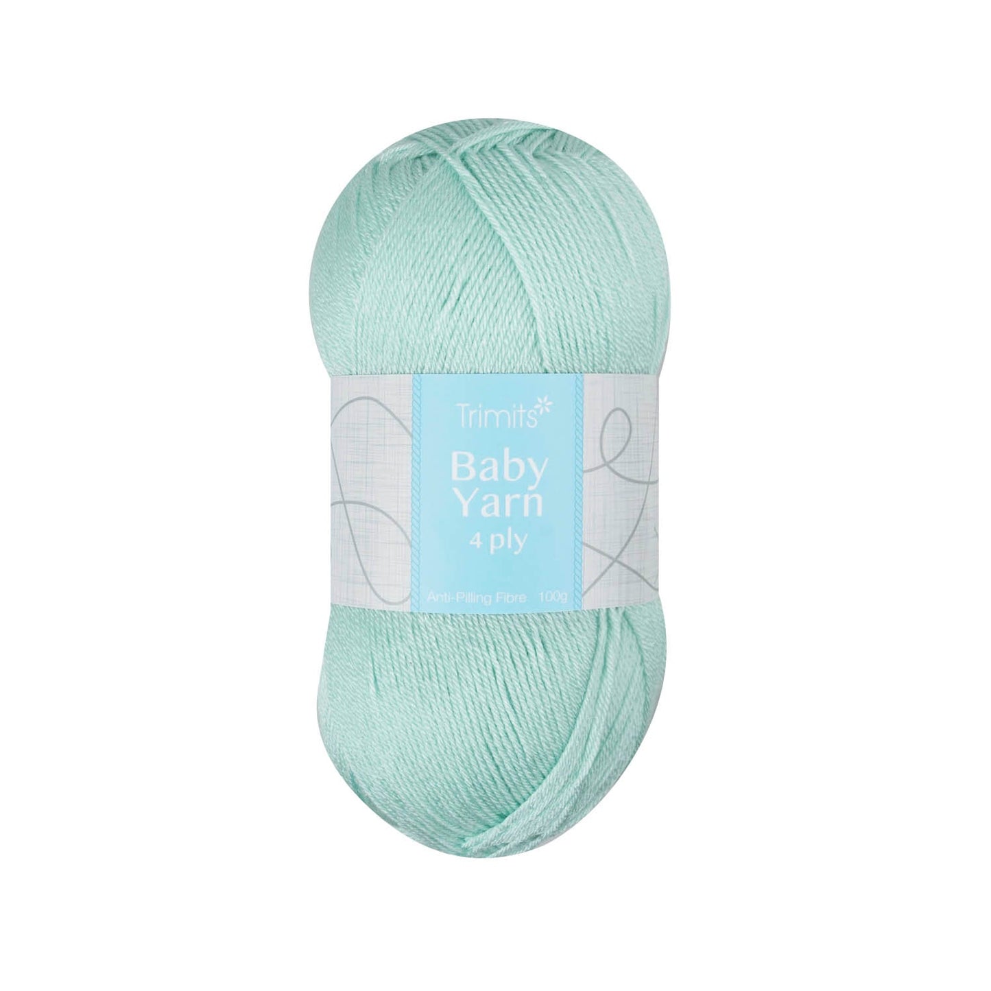 Trimits Baby Yarn Mint Soft Anti - Pilling 4 Ply - 400m Fine Acrylic Knitting - Home - Crafts