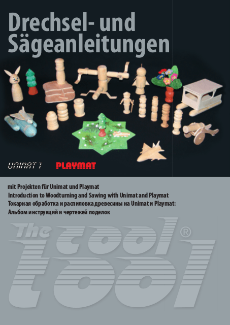 Workshop Book - Woodturning & Sawing Projects for UNIMAT & PLAYmake - VS1604 - Home - Crafts