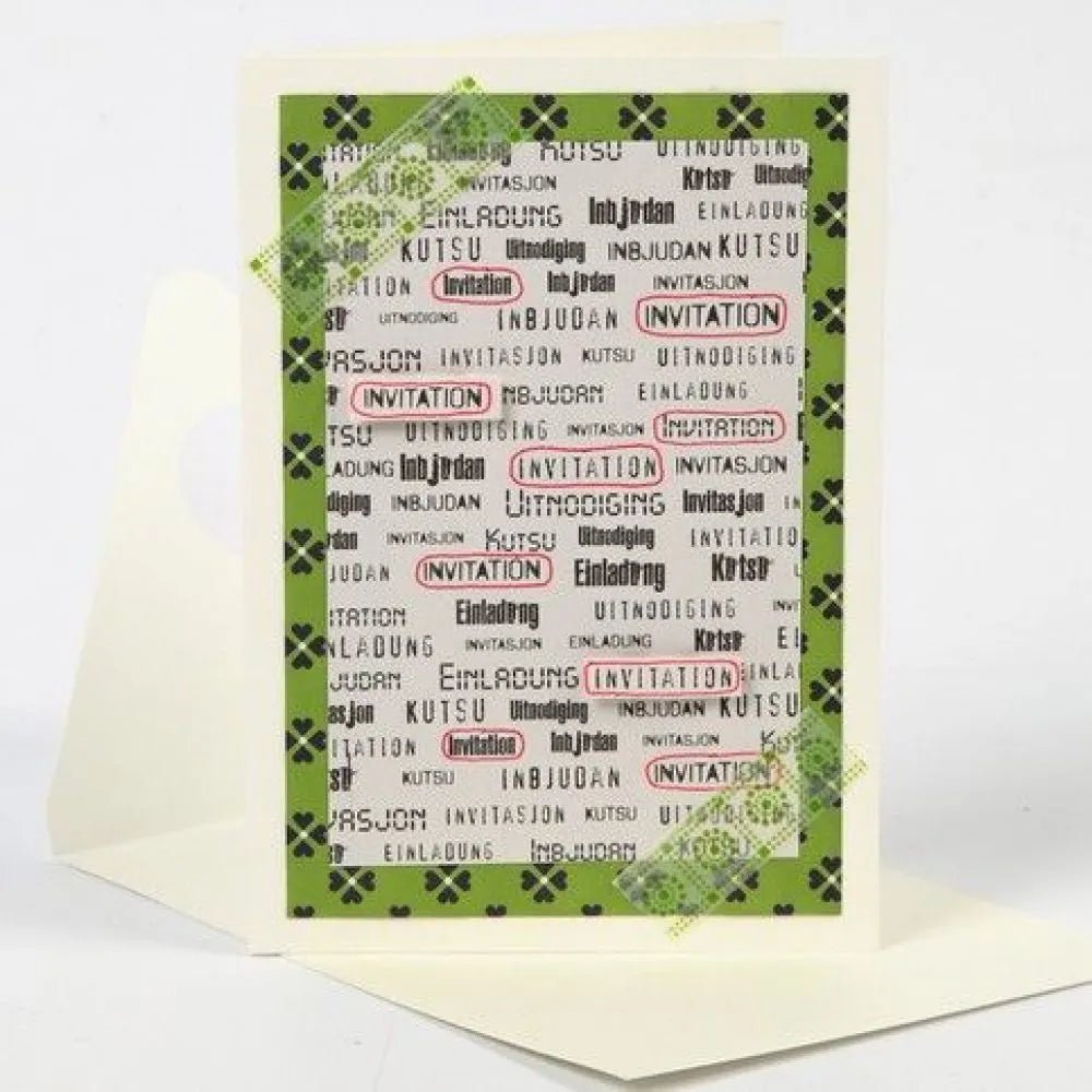 10 x 21cm Music Notes Musician Design Paper Craft For Card Making Scrapbooking 100g - Home-Crafts