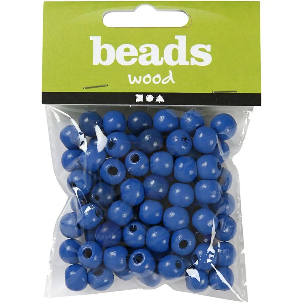 12mm Wooden Beads Assorted Colours Round Jewellery Making Supplies Crafts