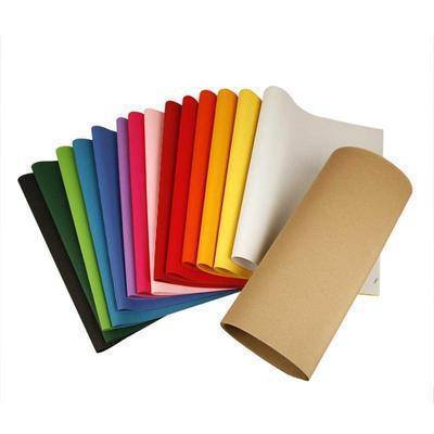 15 x Coloured Corrugated Card Sheets Assorted Bright Colours Kids Craft Board - Home - Crafts