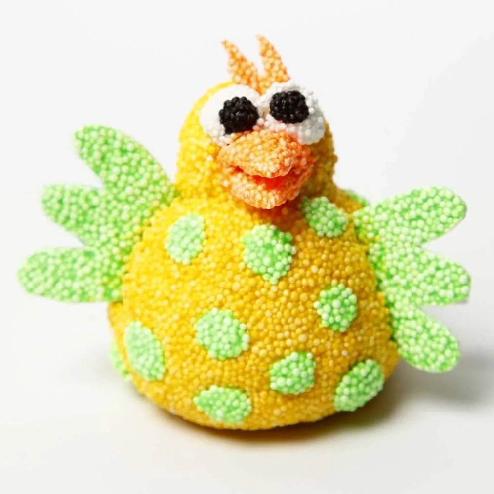 Set of 2 Egg Shaped Jumping Figures for Foam Clay Crafts 7 cm - Home-Crafts