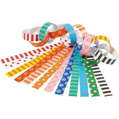 400 x Paper Chains Mixed 12 Assorted Colours For Christmas Decoration Crafts 80g